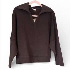 NWT OGL Espresso Shut Women's batwing Sweatshirt size M